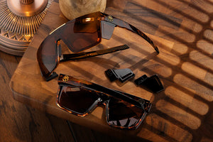 PERFORMANCE QUATRO SUNGLASSES: Tortoise