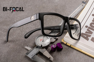 VISE Z87 BI-FOCAL GLASSES: Clear