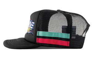 HWV HAT: Y2K Racing Hat - Black
