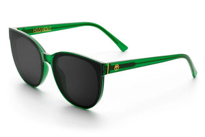 CARAT SUNGLASSES: Cycad Green Black