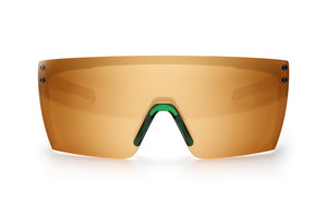 PERFORMANCE LAZER FACE SUNGLASSES: Cycad Green