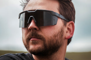 FUTURE TECH SUNGLASSES: Deadwood - Black