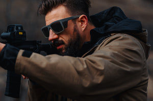 PERFORMANCE XL VISE SUNGLASSES: FDE Fader Ultra Black