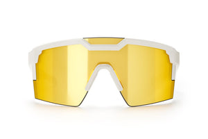 FUTURE TECH SUNGLASSES: Gloss White