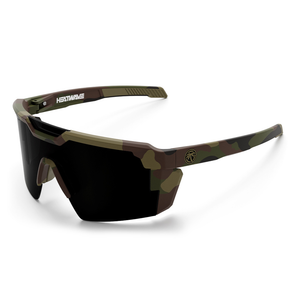 FUTURE TECH SUNGLASSES: Fleck Camo Ultra Black