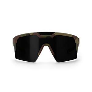 FUTURE TECH SUNGLASSES: Fleck Camo Ultra Black