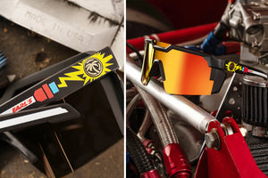 FUTURE TECH SUNGLASSES BLACK: Earl's x HWV