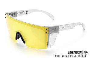LAZER FACE SONNENBRILLE: Warngelb