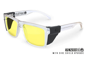VISE Z87 SUNGLASSES: Wap x Hi-Vis Yellow