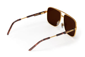 NIMITZ SUNGLASSES: Tortoise - Brown