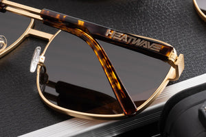 NIMITZ SUNGLASSES: Tortoise - Brown