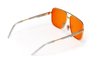 NIMITZ SUNGLASSES: Gold - Amber Lens