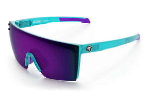 PERFORMANCE LAZER FACE SUNGLASSES: Aqua Frost