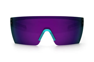 PERFORMANCE XL LAZER FACE SUNGLASSES: Aqua Frost