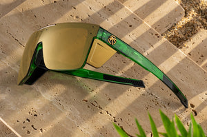 PERFORMANCE QUATRO SUNGLASSES: Cycad Green