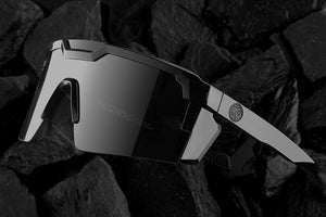 FUTURE TECH SUNGLASSES GLOSS BLACK: Ultra Black