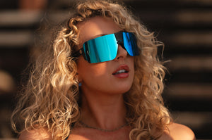 VEKTOR-SONNENBRILLE SCHWARZ: Galaxy