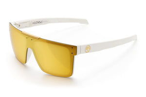 PERFORMANCE QUATRO SUNGLASSES: Gloss White