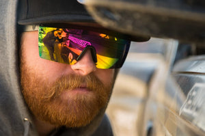 LAZER FACE SUNGLASSES: Savage Spectrum