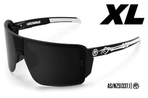 XL-VEKTOR-SONNENBRILLE SCHWARZ: Bones Customs