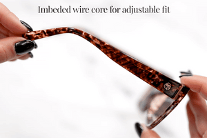 CARAT SUNGLASSES: Clear Frame x Ultra Violet
