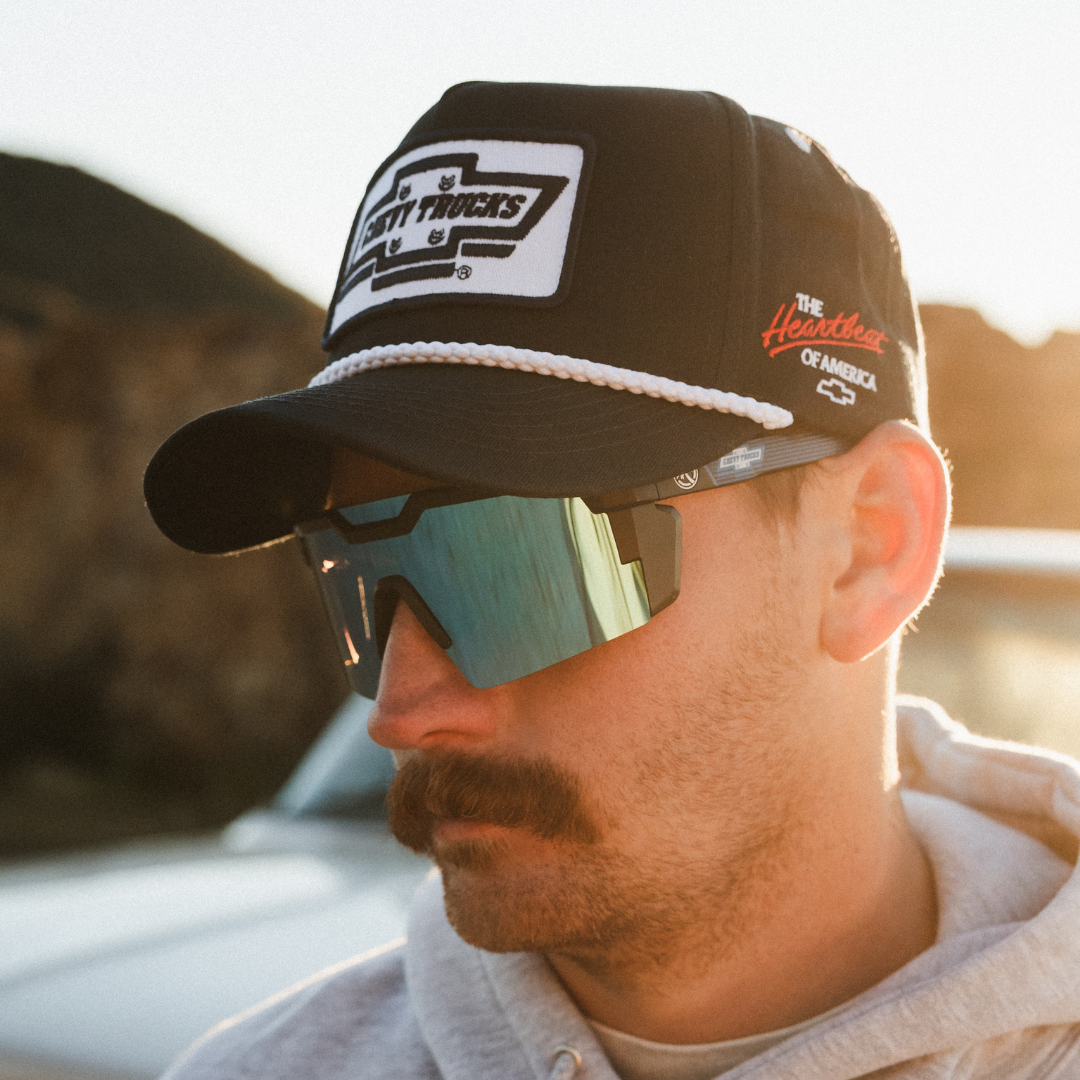 HWV HAT: Chevy Truck Navy Cord