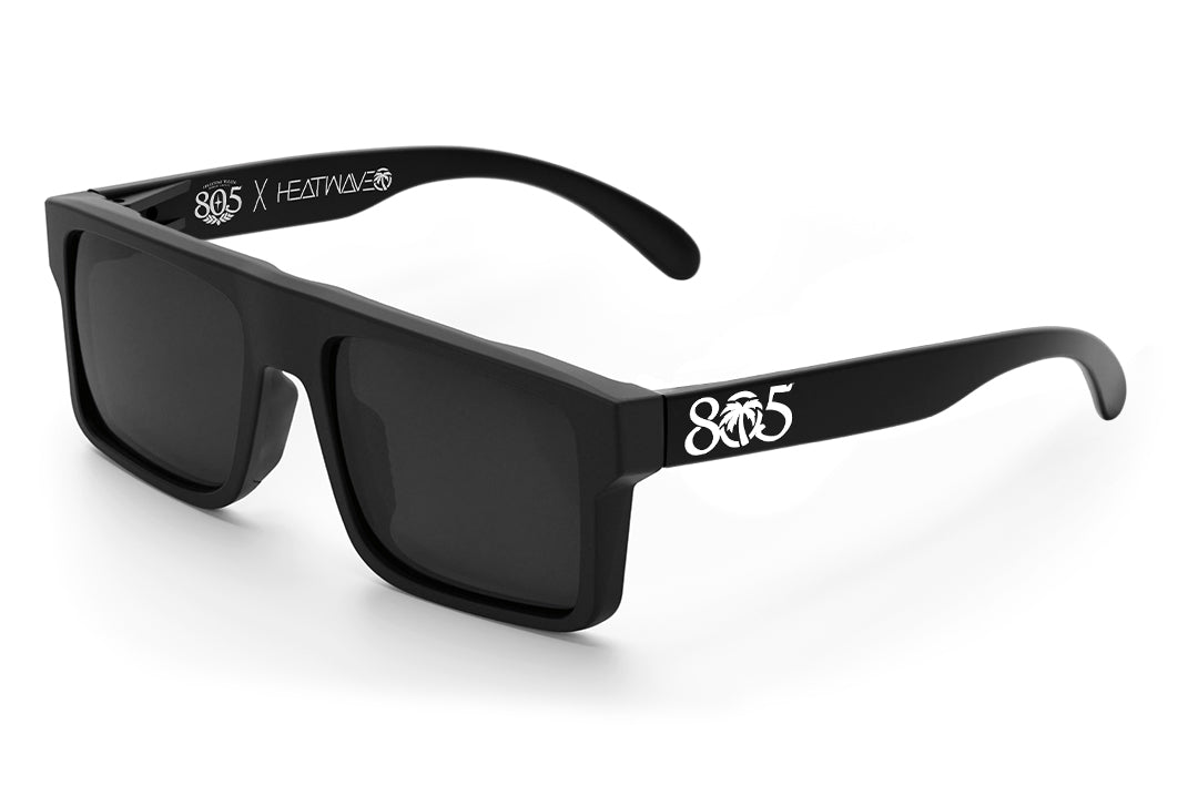 VISE SONNENBRILLE: Schwarz
