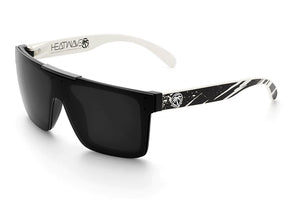 QUATRO SUNGLASSES: White Aerosol Customs