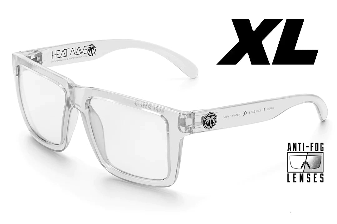 XL VISE SUNGLASSES ANTI FOG: Vapor x Clear