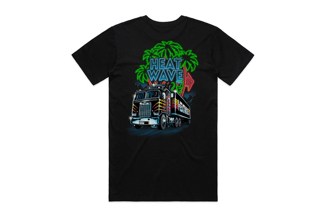 HWV BIG RIG: Black Tee