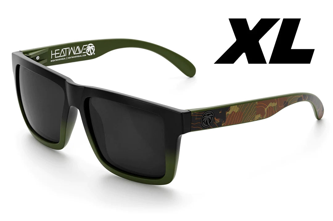 XL VISE SUNGLASSES: Topo Camo