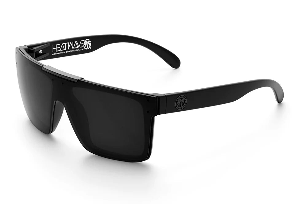 QUATRO SUNGLASSES: Black x Black