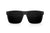 XL VISE SUNGLASSES: Ultra Black
