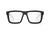 XL VISE SUNGLASSES:  Black x Clear Lens