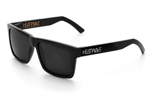 VISE SUNGLASSES: Black Metal Arms x Black