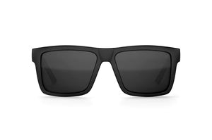 VISE SUNGLASSES: Black Metal Arms x Black