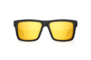 VISE SUNGLASSES: Gold Metal Arms x Gold