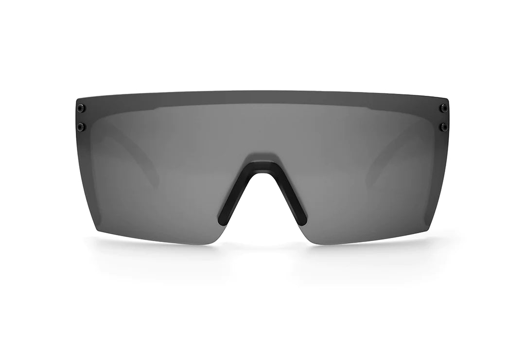 LAZER FACE SUNGLASSES: Silver
