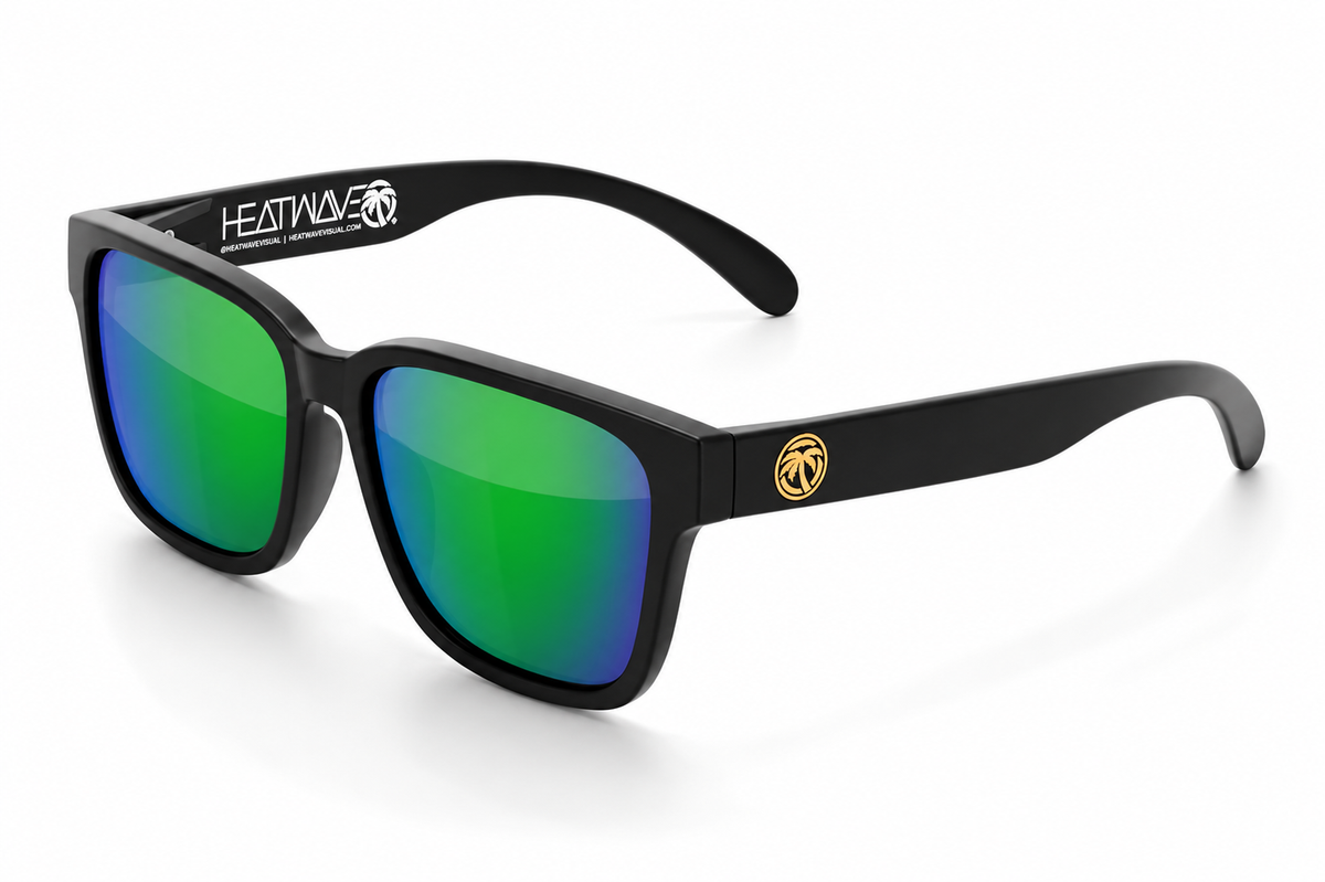 APOLLO SUNGLASSES: Black Piff Lens