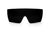 LAZER FACE SUNGLASSES BLACK: Ultra Black