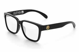 APOLLO SUNGLASSES: Black Clear Lens