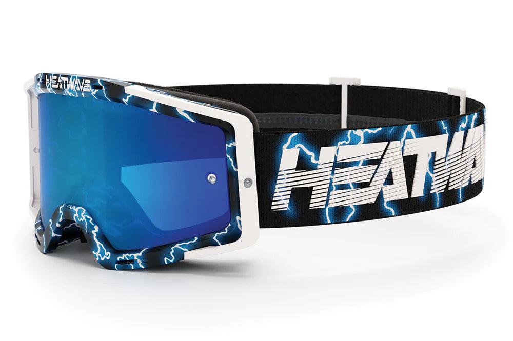 MXG-250 Motosport Goggle: Billboard Lightning Blue
