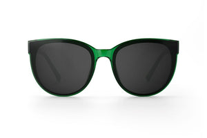 CARAT SUNGLASSES: Cycad Green Black