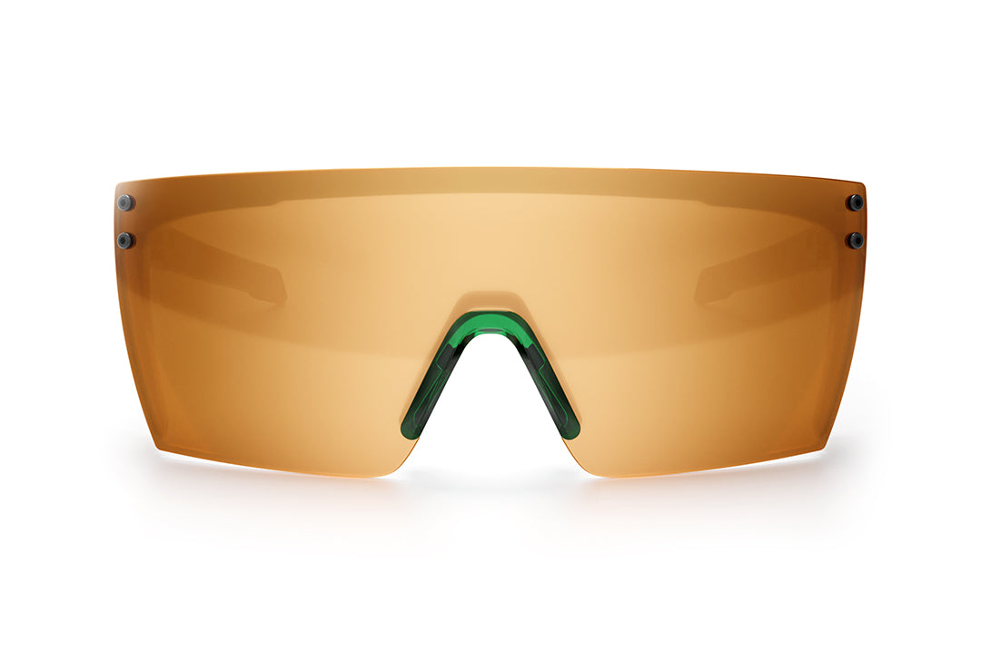 PERFORMANCE LAZER FACE SUNGLASSES: Cycad Green