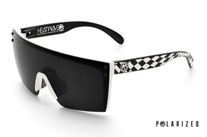 LAZER FACE SUNGLASSES: Check M8 x Black