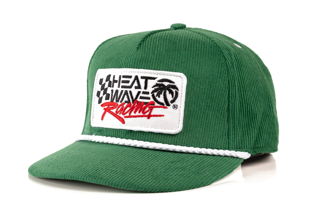 HWV CAP: Green Retro Corduroy
