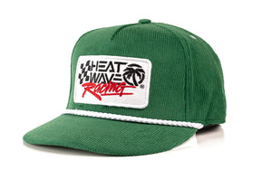 HWV CAP: Green Retro Corduroy