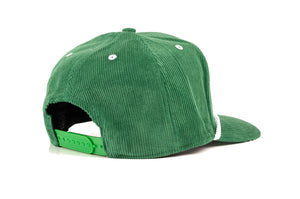 HWV HAT: Green Retro Corduroy