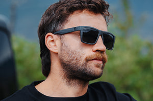 VISE Z87 SUNGLASSES: Deadwood Black