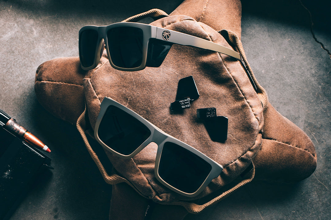 PERFORMANCE XL VISE SUNGLASSES: FDE Fader Ultra Black